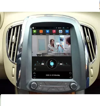 10,4-дюймовый вертикальный экран Android 9.0 px6 Системный автомобильный мультимедийный плеер для Buick Lacrosse 2009-2012 4 + 64 ГБ Butli-in Carplay DSP