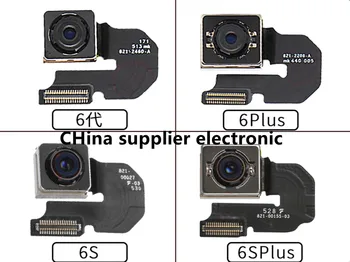 2 шт. Задняя камера для iPhone 6 6G/6Plus/5S/SE 7P плюс 7G Большой задний объектив основной камеры Гибкий кабель Лента Запасная часть