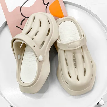 2023 Мужские сандалии Летние дышащие парные сандалии На открытом воздухе Пляжная обувь Легкие тапочки Сандалии на толстой платформе