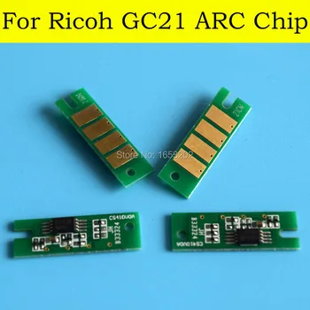 3 комплекта/лот Чип ARC для чипа чернильного картриджа Ricoh GC21 Использование для принтера Ricoh GXE2050 GXE3050 E7000 E5000 E3000 E2500