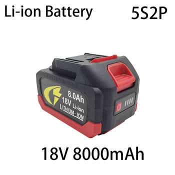 5S2P 18V Литиевая батарея Makita 18650 может заряжать аккумулятор емкостью 8000 мАч с высоким током и высоким разрядом. Обвинитель.