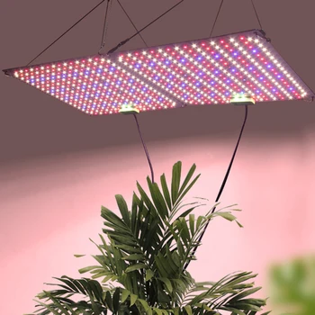 60 Вт Светодиодная квантовая доска Освещение для выращивания растений Таймер затемнения полного спектра Суккуленты Освещение для выращивания комнатных растений