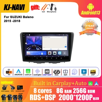 9 дюймовый экран ОС Android для Suzuki Baleno 2016 - 2019 WIFI BT DSP Wireless Carplay Мультимедиа Авто Радио Видеоплеер GPS 4G