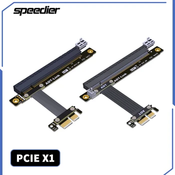 ADT-Link PCIExpress 4.0 X1 - X16 Видеокарта Райзер Кабель PCIe 1x 16x 4.0 GPU Mining Extension Cable Для видеокарты NVidia AMD