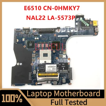 CN-0HMKY7 0HMKY7 HMKY7 HMKY7 Материнская плата для ноутбука Dell E6510 NAL22 LA-5573P N10M-NS-B-A3 100% Полностью протестирован Работает хорошо