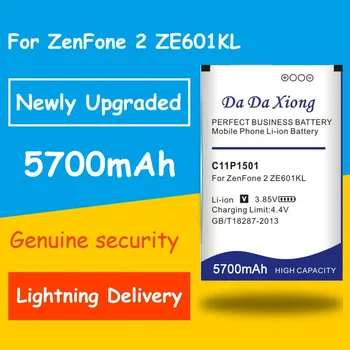 DaDaXiong 5700mAh C11P1501 Аккумулятор для ASUS ZenFone 2 Laser Selfie ZE601KL ZE550KL ZD551K Сменный аккумулятор