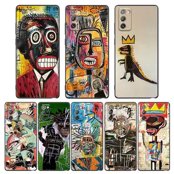 J-Jean-Michel Basquiat Граффити Художественная Обложка Для Samsung M52 5G Чехол Для Galaxy M52 M23 M22 M32 M33 M62 F62 F41 F52 F22 Soft Fundas