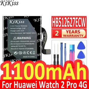 KiKiss 1100mAh HB512627ECW (cepaixian) Аккумулятор только для HUAWEI Watch 2 Pro Watch2 Pro 2Pro 4G