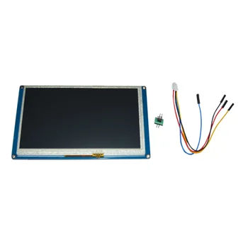 Nextion Display NX8048T070 - 7,0-дюймовая интеллектуальная резистивная сенсорная панель HMI Модуль USART TFT LCD Работа с Raspberry Pi 2