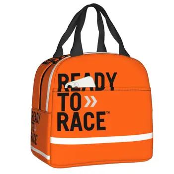  Ready To Race Термоизолированная сумка для ланча Женская многоразовая сумка для обеда для кемпинга на открытом воздухе Многофункциональная коробка для еды