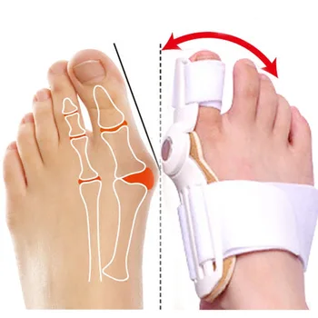Splint Big Toe Straightener Corrector Foot Pain Relief Hallux Valgus Коррекция Ортопедические принадлежности Педикюр Уход за ногами