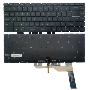 US White Backlitght Новая Клавиатура Ноутбука для MSI Summit E14 E15 MS-14C4/14C5 B15 MS-1552/16S6 9Z. 2 МЛРД. НДЖ. К1Д НСК-ФФКБН 1Д