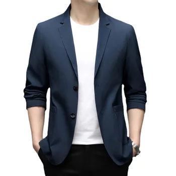 Z537-2023 новый маленький костюм мужская корейская версия узкого костюма мужская молодежная куртка