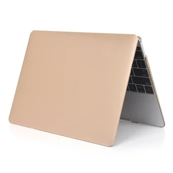 shenyan Матовый чехол для ноутбука с металлической отделкой для Macbook 12