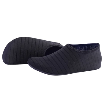 Быстросохнущие пляжные водные носки Водная обувь Легкая для серфинга Йога Упражнение Черный