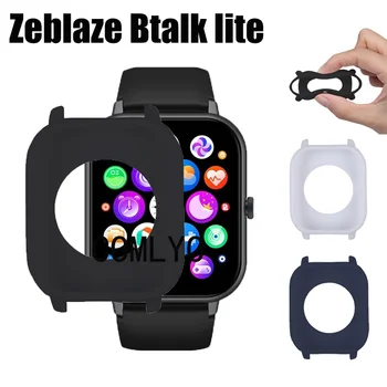 Для Zeblaze Btalk Lite Чехол Умные часы Силиконовая мягкая защитная оболочка Половина крышки бампера
