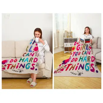 Дорожное фланелевое одеяло Уютное одеяло для кровати Мягкие уютные фланелевые одеяла с вдохновляющими акварельными цветочными принтами для внутреннего офиса