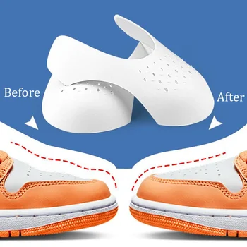  Защита складок обуви Защита от морщин для кроссовок Крэк Носок Поддержка Носок Носок Носилки Обувь Носилки Легкие Вкладыши Щита Обуви