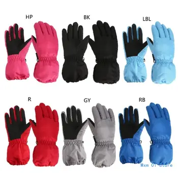 Зимние перчатки Противоскользящие лыжные перчатки Удлиненная манжета Теплые варежки На открытом воздухе Лыжные перчатки Катание на лыжах Катание на коньках Essential Hand Drop shipping