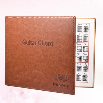 Книга гитарных аккордов Фолк-гитара Записная книжка для музыкальных инструментов