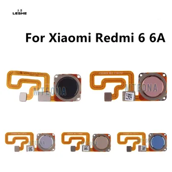 Кнопка «Домой» для Xiaomi Redmi 6 6A Кнопка «Домой» Кнопка «Домой» Меню отпечатков пальцев Датчик распознавания ключа возврата Детали гибкого ленточного кабеля