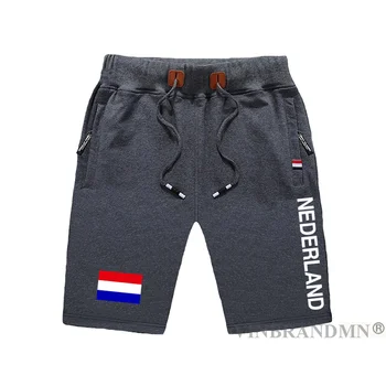 Нидерланды Нидерланды мужские шорты пляжные мужские шорты для доски флаг с застежкой-молнией карман для пота бодибилдинг 2023 Голландия
