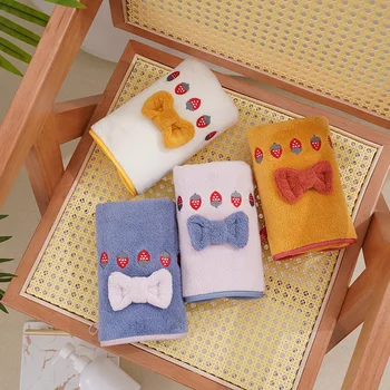 Новая вышивка Впитывающие комплекты полотенец из микрофибры Мягкие полотенца для рук для взрослых Полотенца для рук Полотенца для ванны для купания в ванной