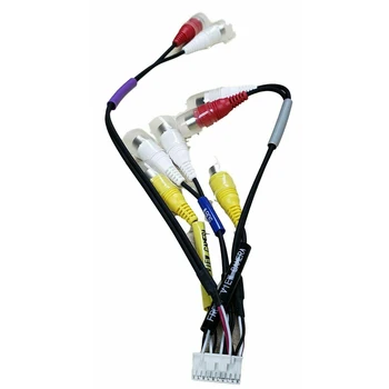 Оригинальный кабель жгута проводов Alpine RCA для ILXW650 ILX-W650 ILX-W650E ILXW650E
