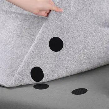 Прочный самоклеящийся застежка точки наклейки противоскользящие коврики для простыни дивана коврик коврик ковер