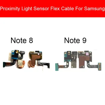  Световой датчик приближения Ambient Flex Кабель для Samsung Galaxy Note 8 Note8 Note9 Датчик приближения Flex Ribbon Замена Ремонт