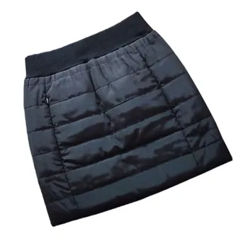 Сексуальная юбка с завышенной талией Осень-зима 2023 корейская элегантная короткая женская юбка с карманом черная мини-юбка y2k макси-готическая юбка h line