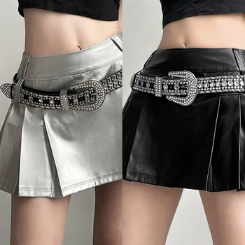Универсальная плиссированная мини-юбка с высокой талией для женщин, идеально подходящая для вечеринок и клубов Дропшиппинг