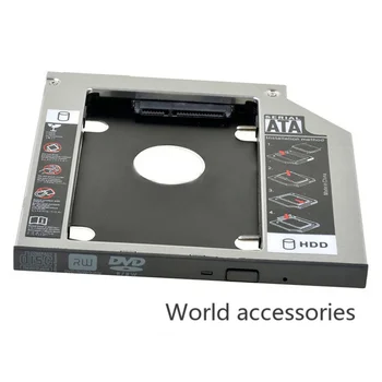 Универсальный алюминиевый SATA 2-й жесткий диск HDD SSD Optical Caddy Frame для Dell PowerEdge R710 R720 R820 R910 R920 DS-8DBSH