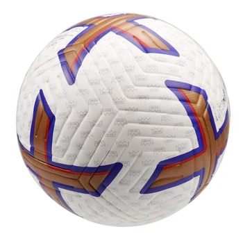 Футбольный мяч Стандартный размер 5 PU Материал Высококачественный матч на открытом воздухе Спортивная лига Футбольные тренировочные мячи Футбол