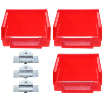  Ящик для хранения Корзина для приколов для гаража Хозяйственные ящики Органайзер для инструментов Аксессуары для органайзера Пластина для стемпинга ногтей