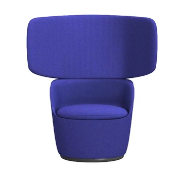 скандинавский минималистичный дизайнерский тканевый стул для отдыха студия офис ресепшн одноместный диван